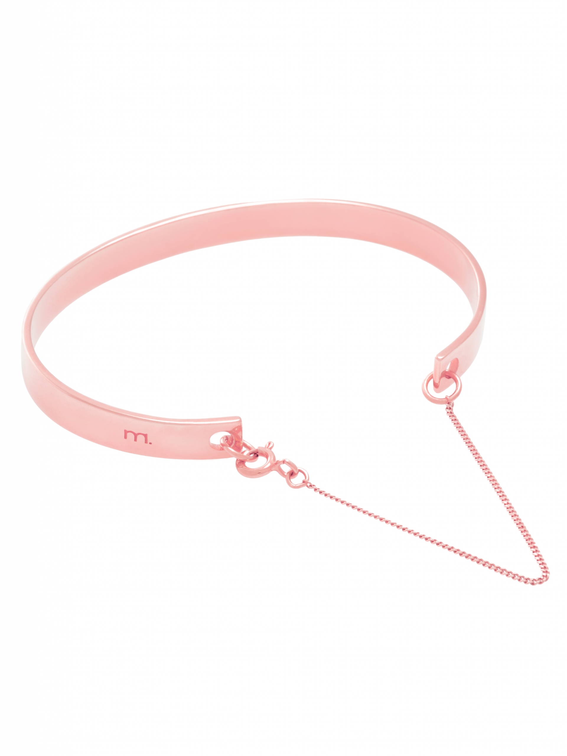 moie Bransoletka minimalistyczna różowe złoto biżuteria moie