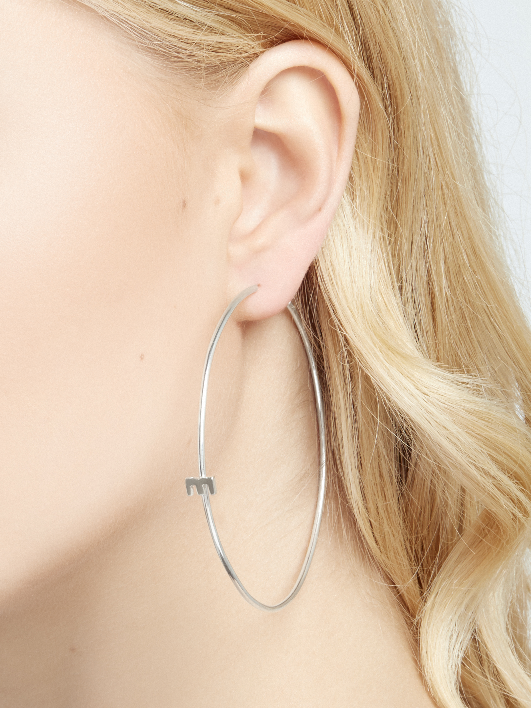 kolczyki me10 silver_3 Srebrne kolczyki duże koła minimalistyczna biżuteria moie