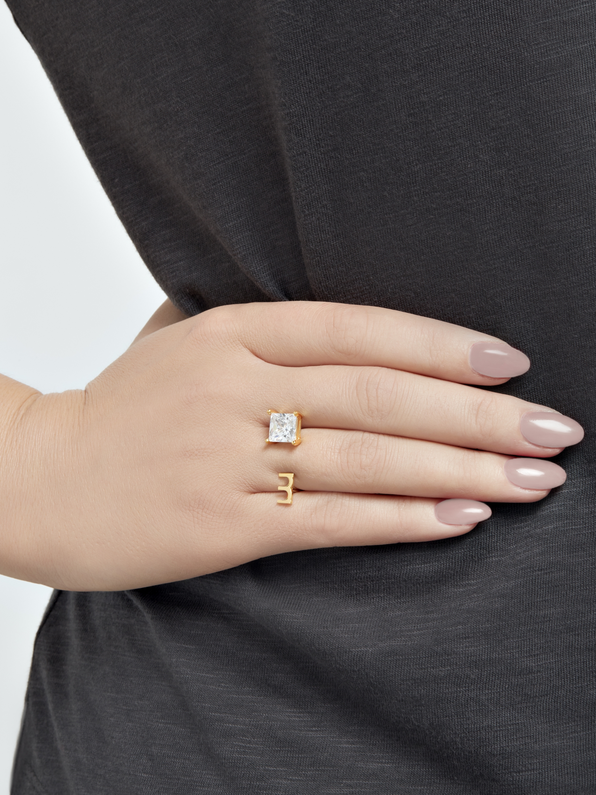 pierścionek so4 gold_2 Złoty pierścionek z cyrkonią minimalistyczna biżuteria moie