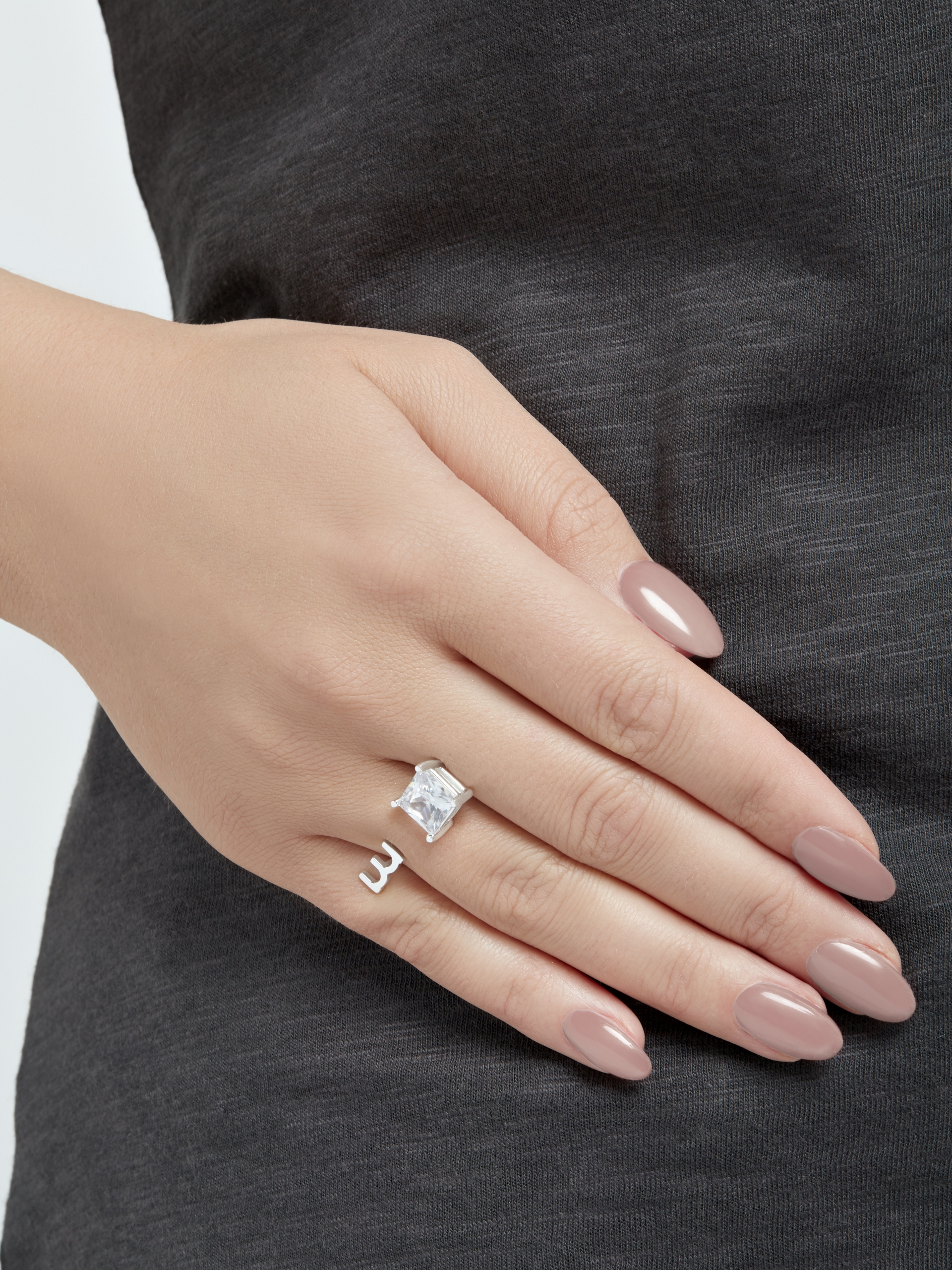 pierścionek so4 silver_2 Srebrny pierścionek z cyrkonią minimalistyczna biżuteria moie